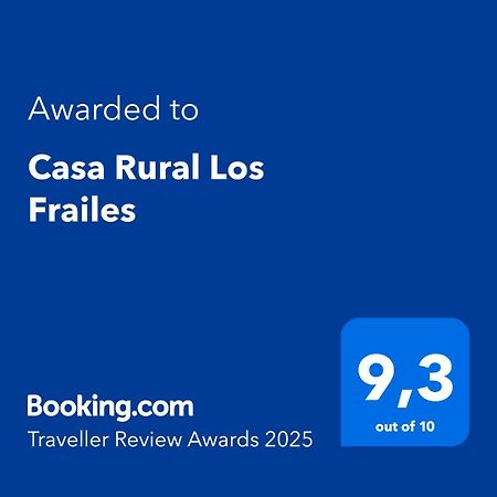 Casa Rural Los Frailes Los Llanillos Exterior foto